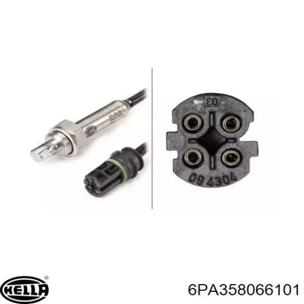 Sonda de oxígeno HELLA 6PA358066101 precio, desde 77,54 EUR