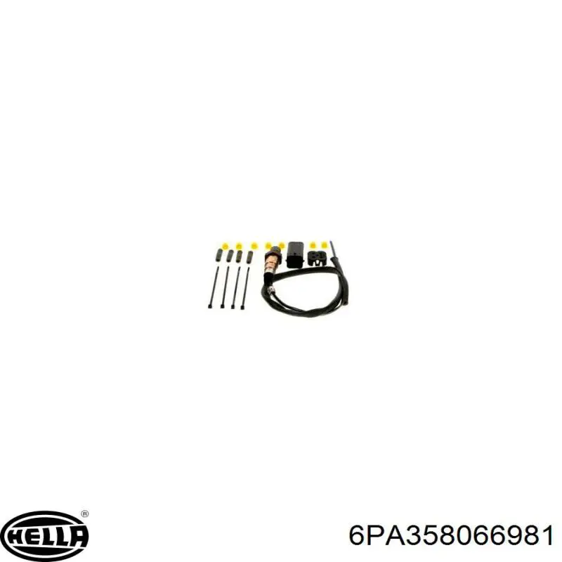 Sonda lambda de oxígeno posterior al catalizador HELLA 6PA358066981 precio, desde 64,52 EUR