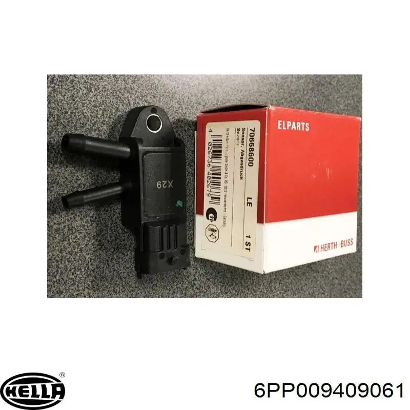 Sensor, presión gas de escape FAE 16107