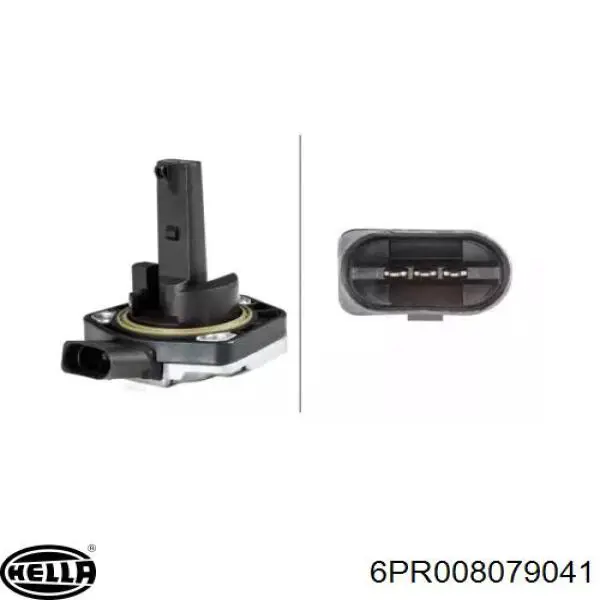 Sensor del nivel de aceite del motor HELLA 6PR008079041