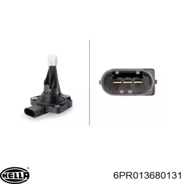 Sensor de nivel de aceite 502911 Hans Pries (Topran)
