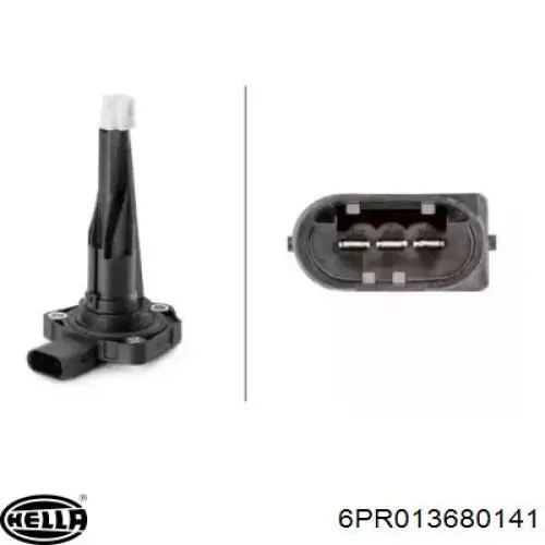 6PR013680141 HELLA sensor de nivel de aceite del motor