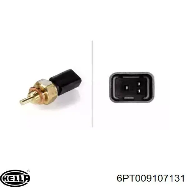 Comprar 6PT009107131 HELLA Sensor de temperatura de agua