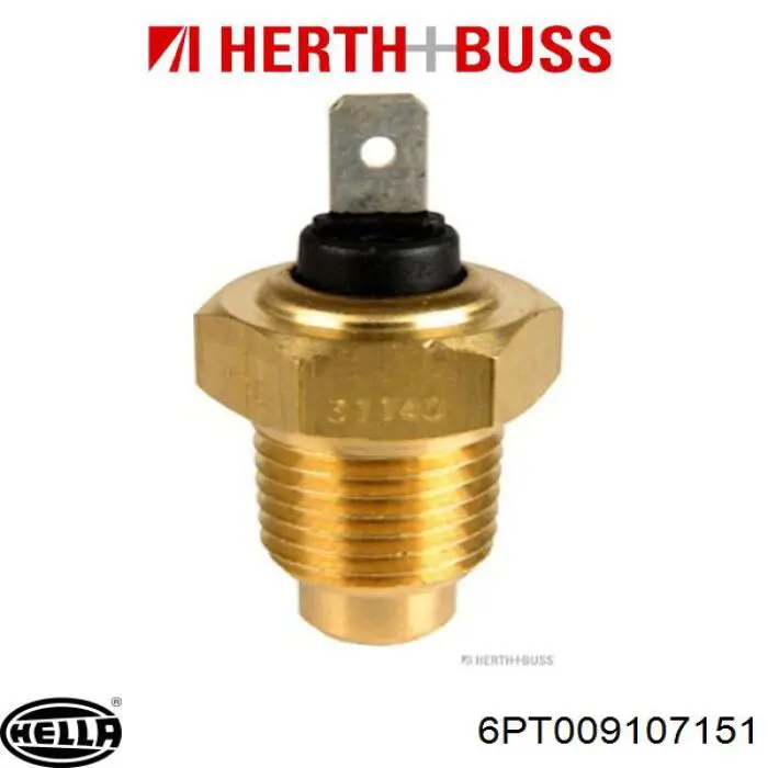 Sensor de temperatura del refrigerante del tablero HELLA 6PT009107151 precio, desde 6,03 EUR