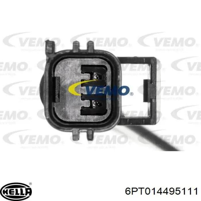 6PT 014 495-111 HELLA sensor de temperatura, gas de escape, después de catalizador