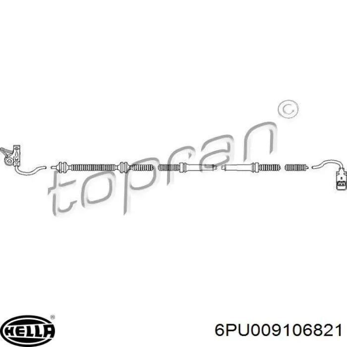 Sensor ABS delantero ERA 560400