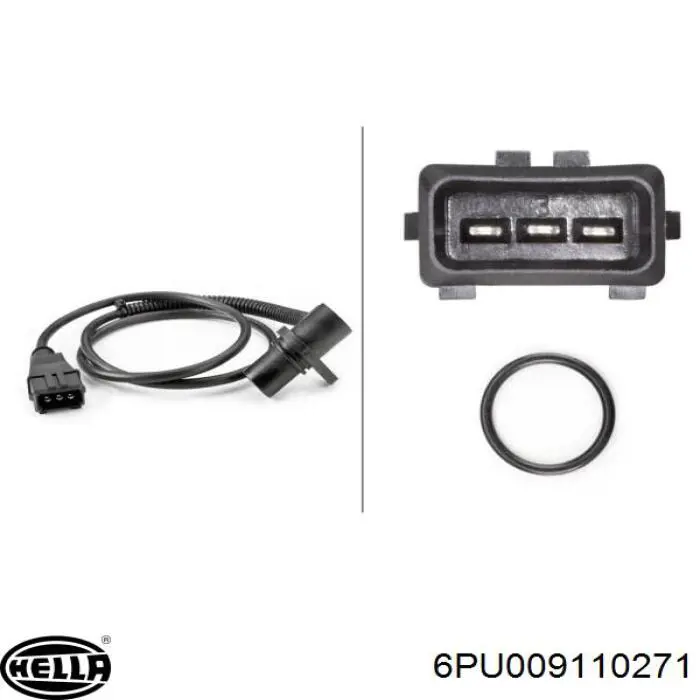 6PU009 110-271 HELLA sensor de posición del cigüeñal