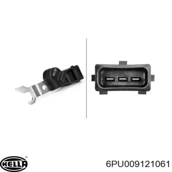 Sensor de levas HELLA 6PU009121061