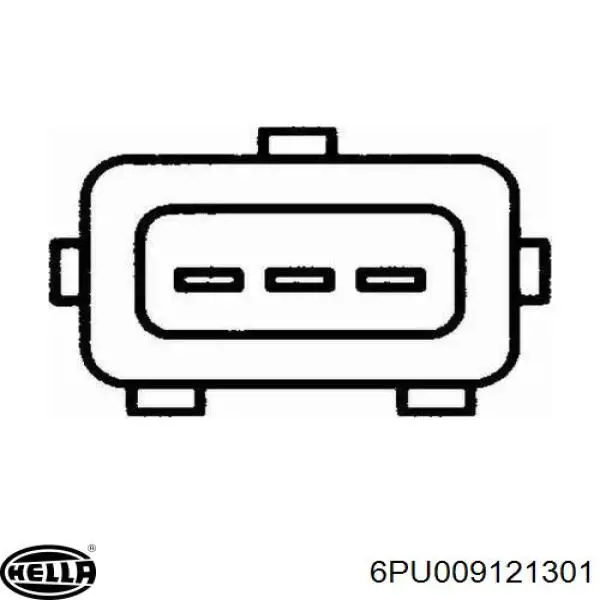 Sensor de árbol de levas 6PU009121301 HELLA