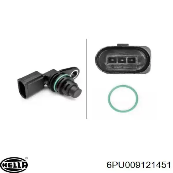 Sensor de posición del árbol de levas Seat Altea 5P1