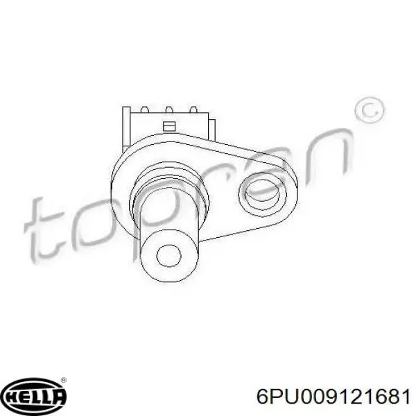 Sensor de posición del árbol de levas Ford Mondeo 3 BWY
