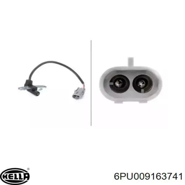 Comprar 6PU009163741 HELLA Sensor de cigüeñal