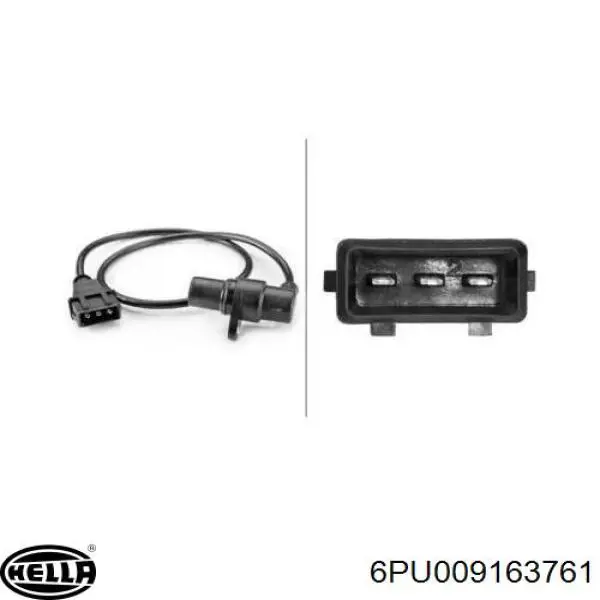 Comprar 6PU009163761 HELLA Sensor de cigüeñal