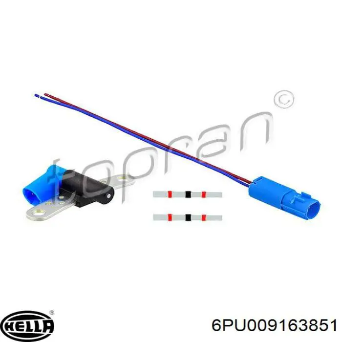 Generador de impulsos, cigüeñal  HELLA 6PU009163851 precio, desde 21,99 EUR