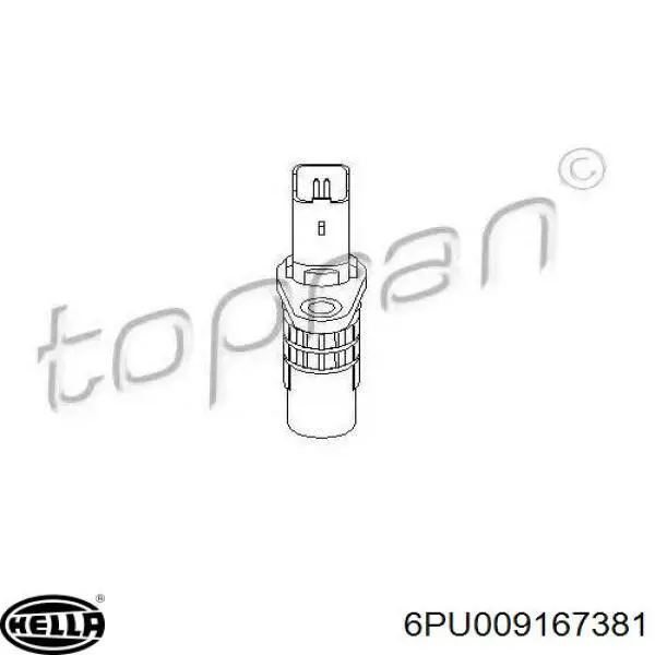 Sensor de cigüeñal 366427 VALEO