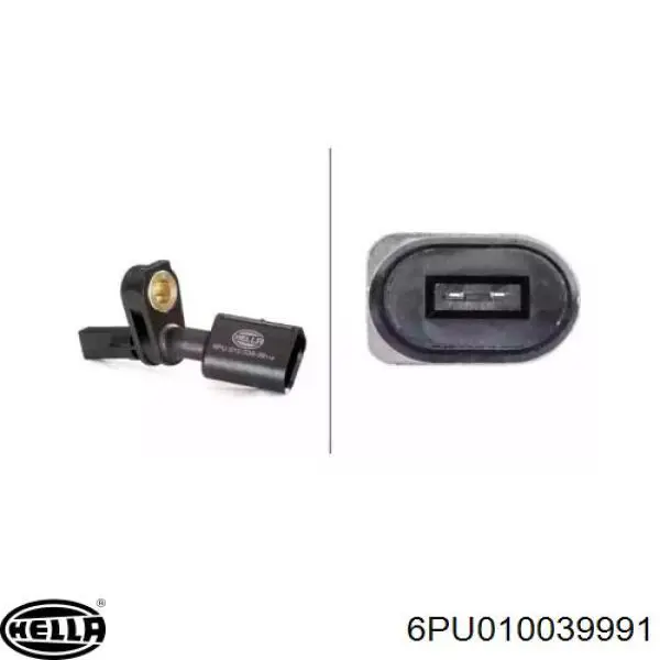 Sensor de freno, delantero izquierdo HELLA 6PU010039991 precio, desde 14,01 EUR