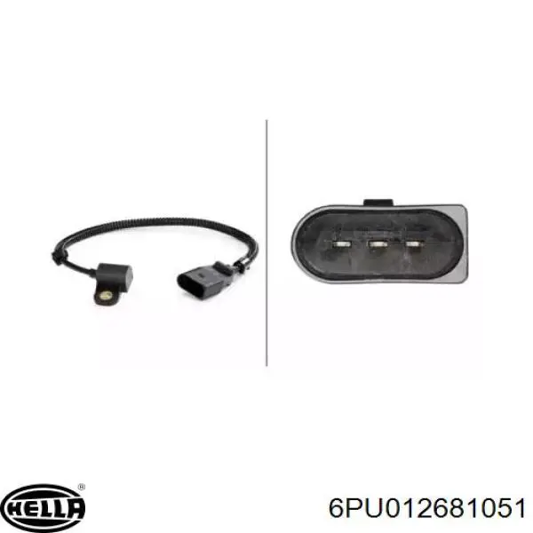 6PU012681051 HELLA Sensor posición arbol de levas