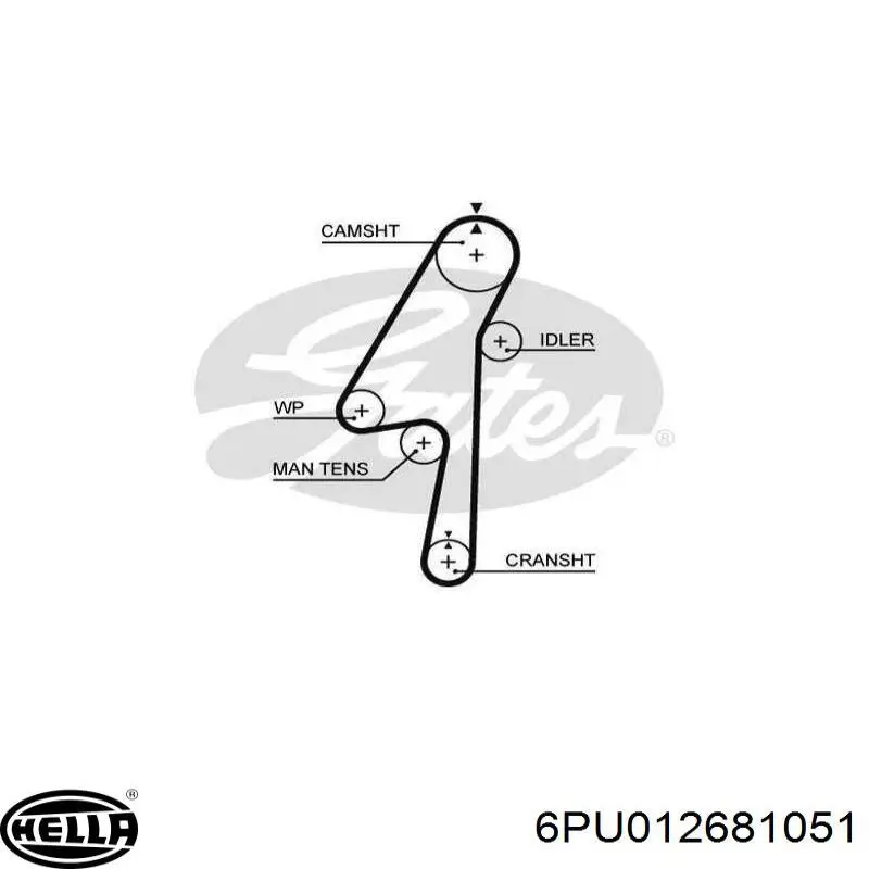 Comprar 6PU012681051 HELLA Sensor de posición del árbol de levas