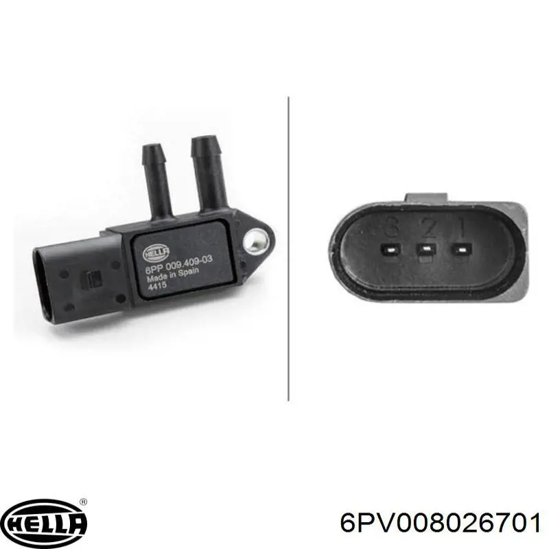 Pedal del acelerador 8E2721523J VAG