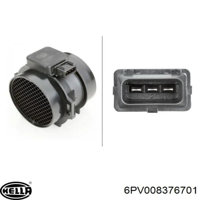 Pedal del acelerador 6PV008376701 HELLA