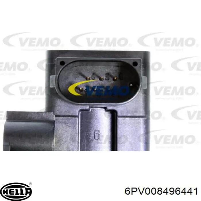 6PV008496441 HELLA sensor de posicion del pedal del acelerador