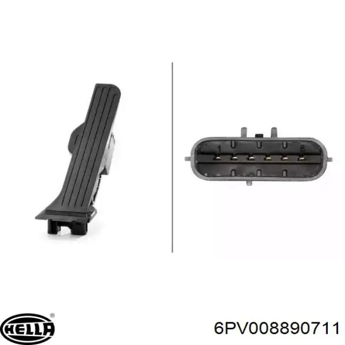 Comprar 1K1723503AT VAG Pedal del acelerador