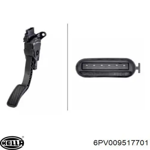 Comprar 8V219F836AA Ford Pedal del acelerador