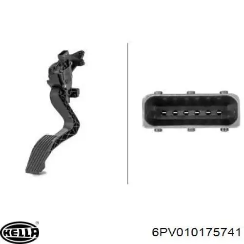Pedal de acelerador Fiat Tipo (356)