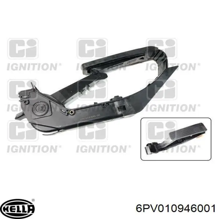 Pedal del acelerador 2203000004 Mercedes