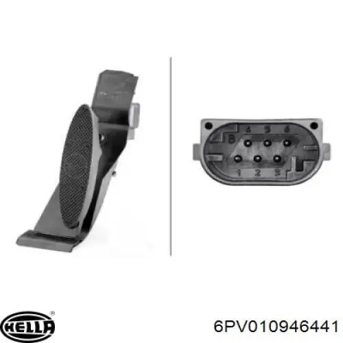 35211186726 BMW Pedal de aceleracion
