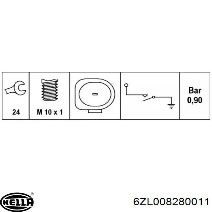 Comprar 95560609110 VAG Sensor de presión de aceite
