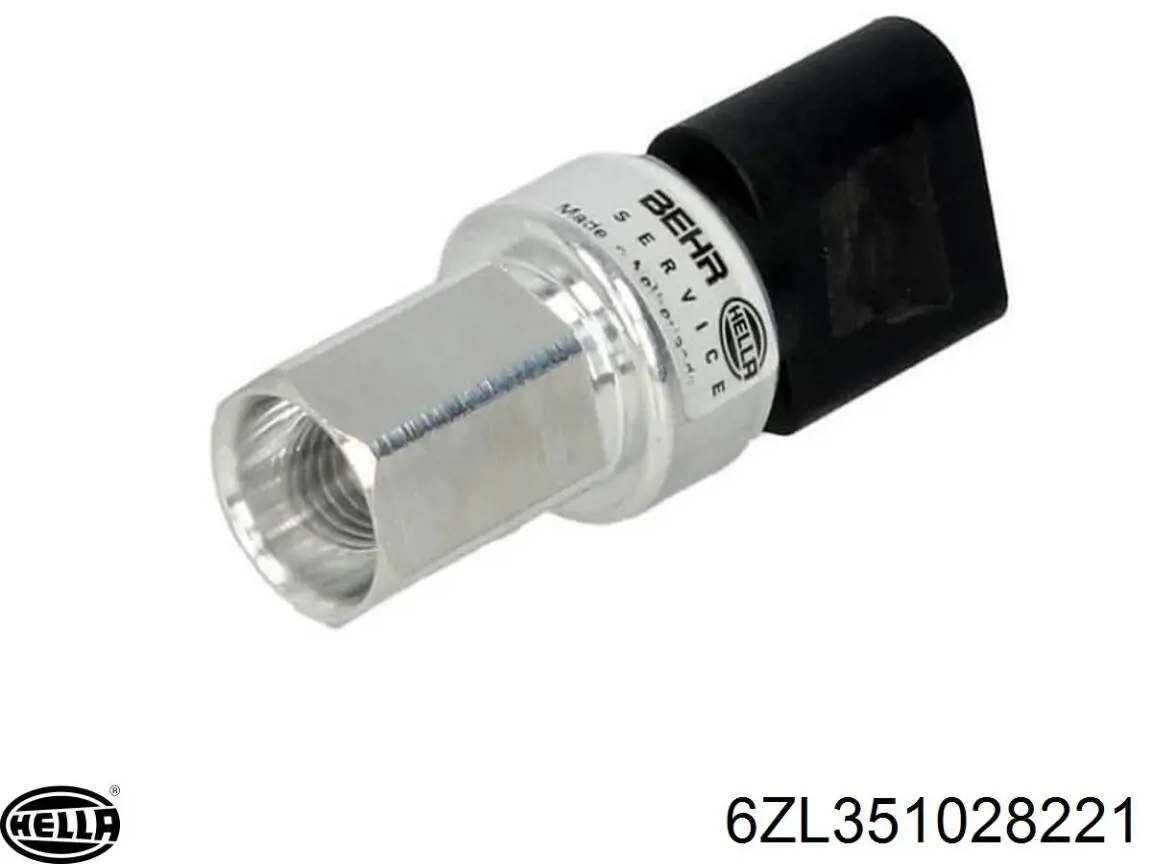 Sensor AC HELLA 6ZL351028221