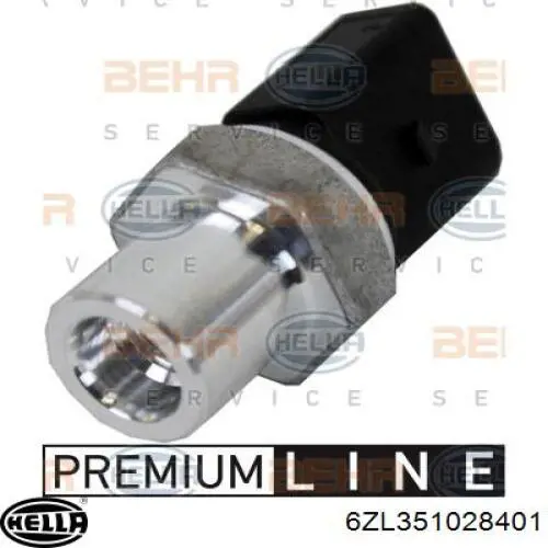 Sensor de presion de aire acondicionado 6ZL351028401 HELLA
