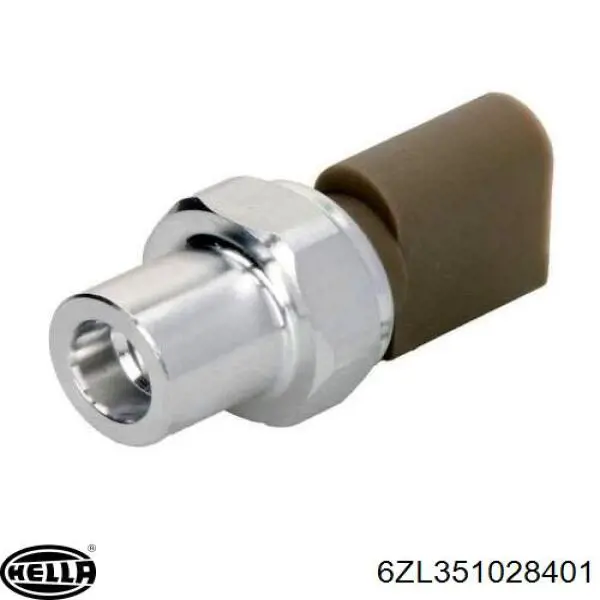 6ZL351028401 HELLA Sensor de baja presion aire acondicionado