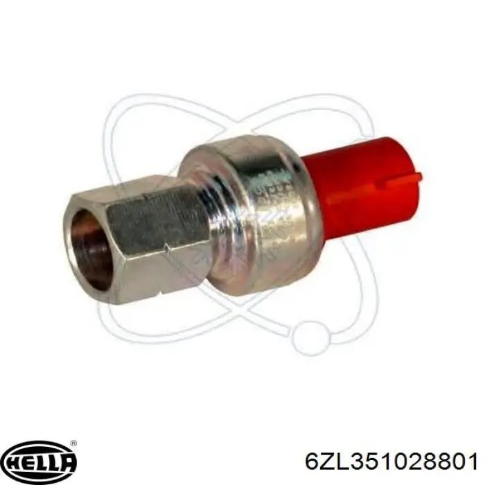 6ZL351028801 HELLA presostato, aire acondicionado