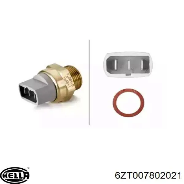 Sensor de temperatura  HELLA 6ZT007802021 precio, desde 26,15 EUR