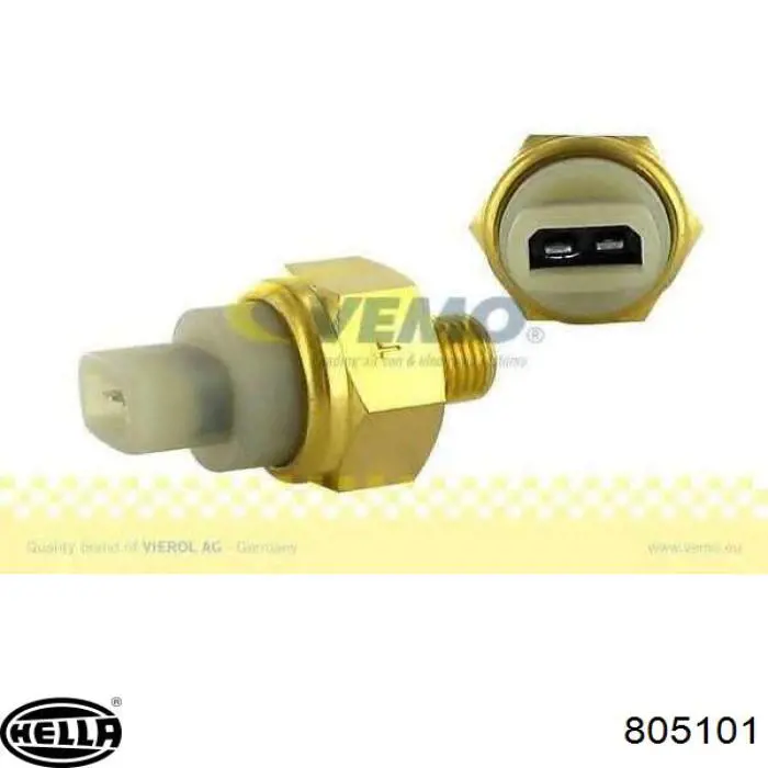 805101 HELLA sensor de temperatura del refrigerante