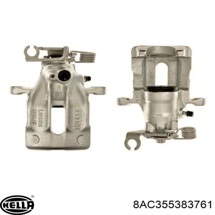 Comprar 214898 Peugeot/Citroen Pinza de freno trasera derecha