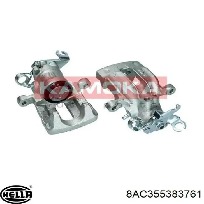 Pinza de freno trasera derecha 214898 Peugeot/Citroen
