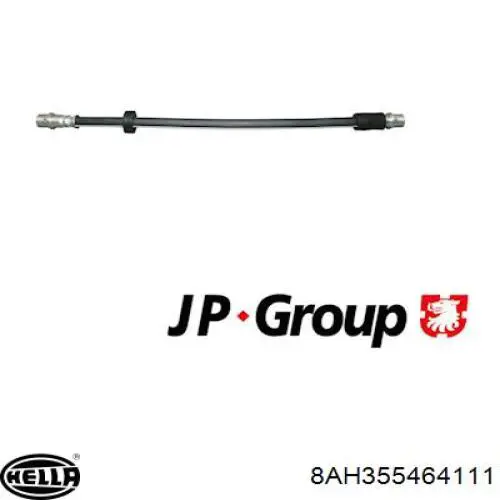 8AH355464111 HELLA Tubo de frenos delantero