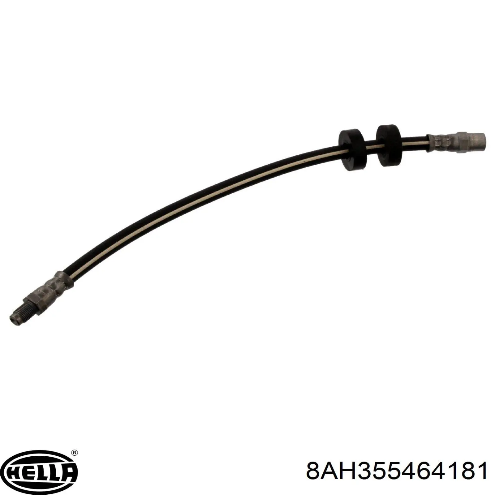 8AH355464181 HELLA tubo flexible de frenos trasero