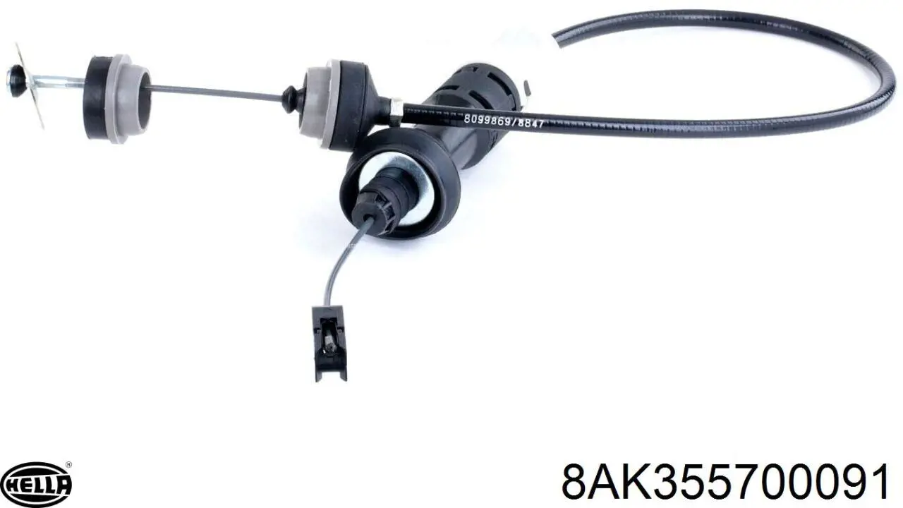 Cable de embrague 147128080 Fiat/Alfa/Lancia