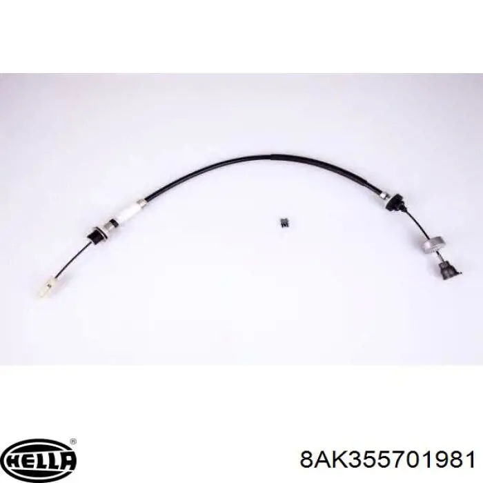 Cable de embrague 8AK355701981 HELLA