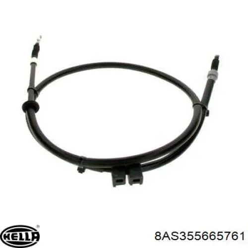 RM4245 Goodrem cable de freno de mano trasero izquierdo