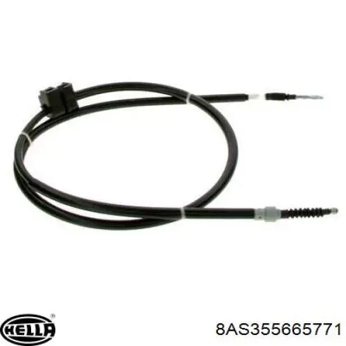 RM4244 Goodrem cable de freno de mano trasero derecho