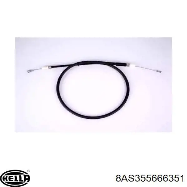 8AS355666351 HELLA cable de freno de mano trasero derecho/izquierdo