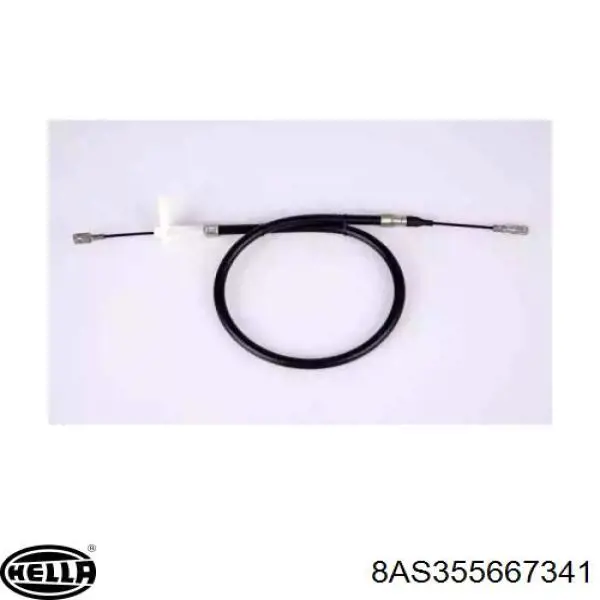 8AS355667341 HELLA cable de freno de mano trasero derecho/izquierdo