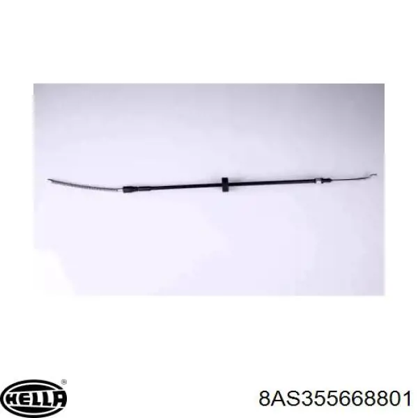 8AS 355 668-801 HELLA cable de freno de mano trasero derecho/izquierdo