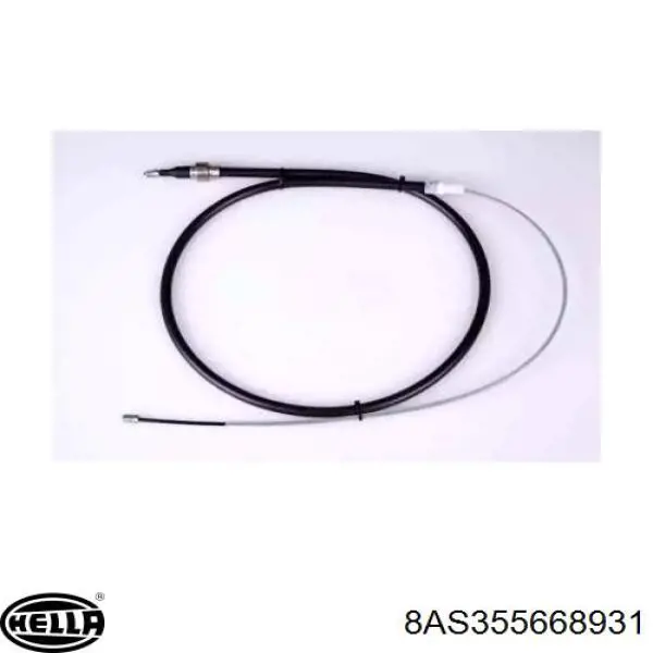 8AS355668931 HELLA cable de freno de mano trasero derecho/izquierdo