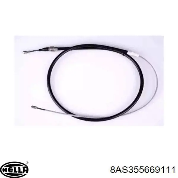 8AS355669111 HELLA cable de freno de mano trasero derecho/izquierdo